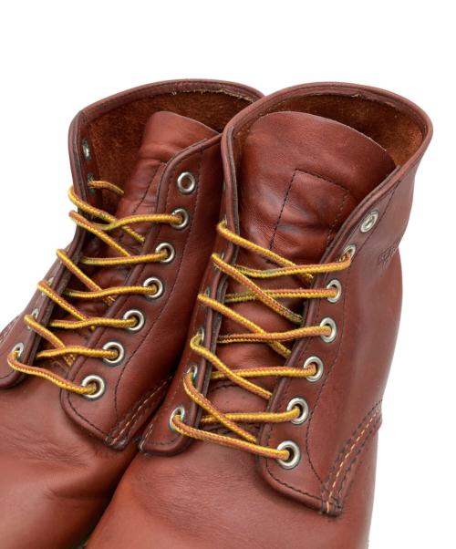 RED WING（レッドウィング）RED WING (レッドウィング) ワークブーツ ブラウン サイズ:UK7の古着・服飾アイテム
