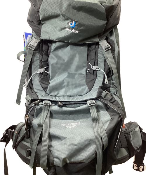 deuter（ドイター）deuter (ドイター) AIRCONTACT（エアコンタクト）75+10 ブラック×グレーの古着・服飾アイテム