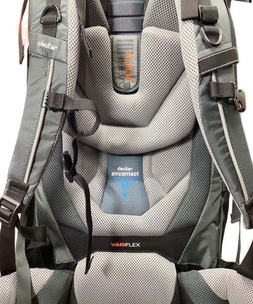 deuter（ドイター）deuter (ドイター) AIRCONTACT（エアコンタクト）75+10 ブラック×グレーの古着・服飾アイテム