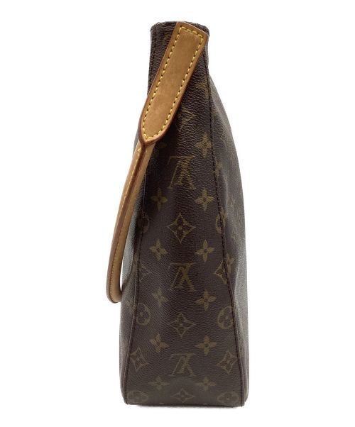 LOUIS VUITTON（ルイ ヴィトン）LOUIS VUITTON (ルイ ヴィトン) ルーピングGM　ショルダーバッグ ブラウンの古着・服飾アイテム