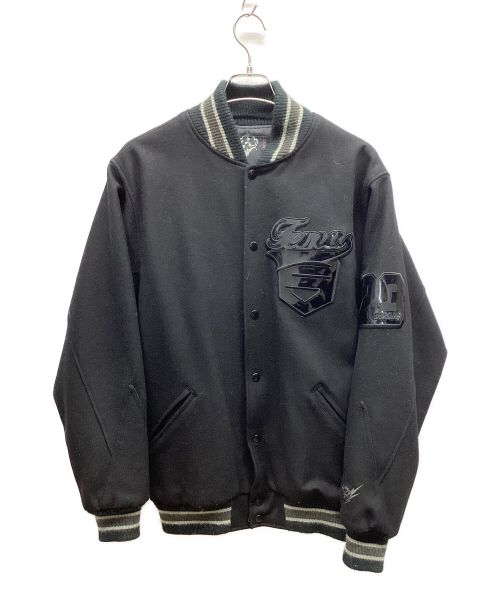 BREATH（ブレス）BREATH (ブレス) ウールスタジャン ブラック サイズ:Lの古着・服飾アイテム