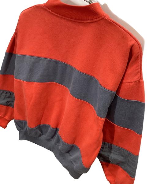 adidas（アディダス）adidas (アディダス) ロゴ切替スウェット レッド サイズ:不明の古着・服飾アイテム