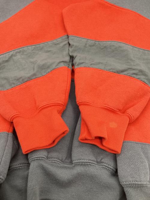 adidas（アディダス）adidas (アディダス) ロゴ切替スウェット レッド サイズ:不明の古着・服飾アイテム