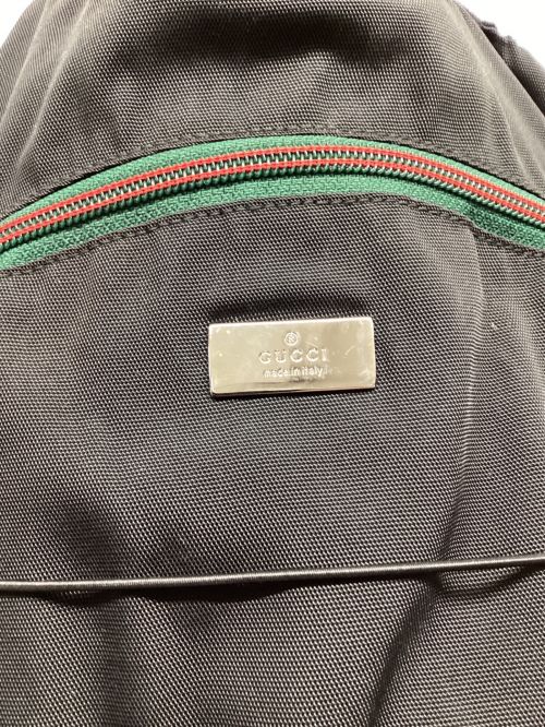 GUCCI（グッチ）GUCCI (グッチ) リュック ブラックの古着・服飾アイテム