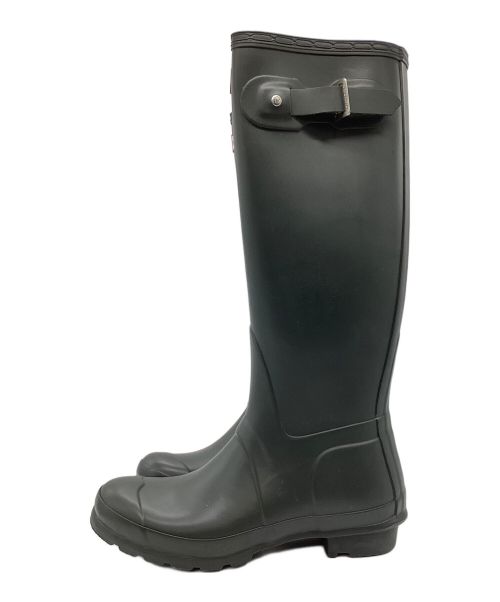 HUNTER（ハンター）HUNTER (ハンター) レインブーツ グリーン サイズ:24 未使用品の古着・服飾アイテム
