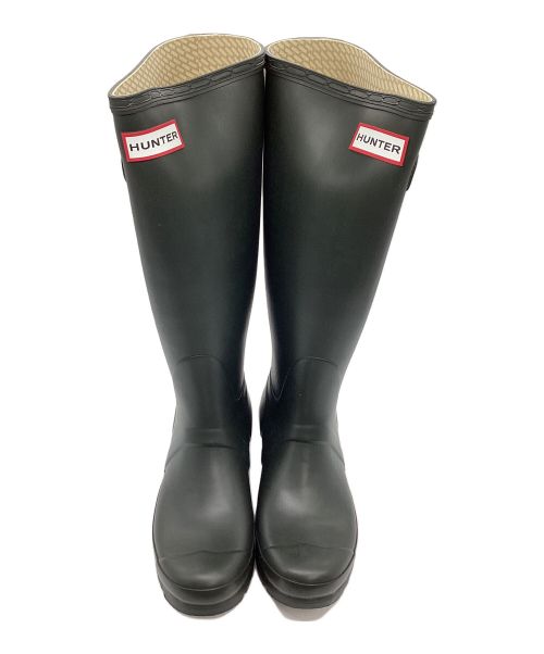 HUNTER（ハンター）HUNTER (ハンター) レインブーツ グリーン サイズ:24 未使用品の古着・服飾アイテム