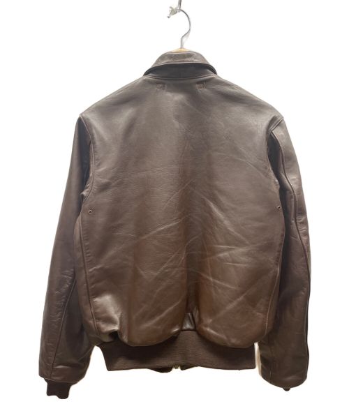 J.A.DUBOW  MFG  CO.（ジェイデュボーエムエフジー）J.A.DUBOW  MFG  CO. (ジェイデュボーエムエフジー) A-2ジャケット ブラウン サイズ:Sの古着・服飾アイテム