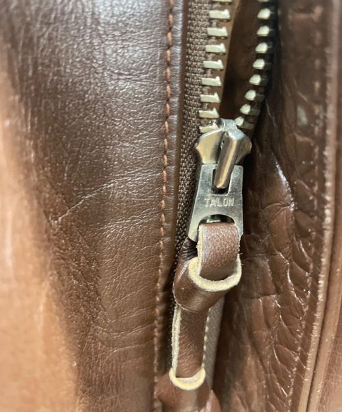 J.A.DUBOW  MFG  CO.（ジェイデュボーエムエフジー）J.A.DUBOW  MFG  CO. (ジェイデュボーエムエフジー) A-2ジャケット ブラウン サイズ:Sの古着・服飾アイテム