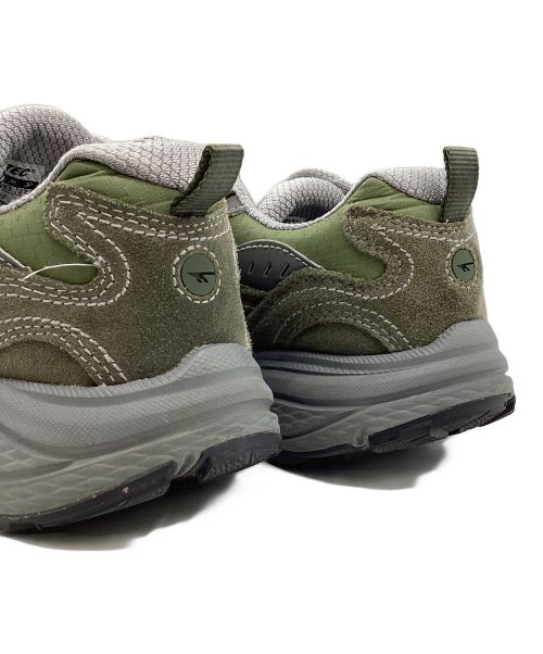 FreshService（フレッシュサービス）FreshService (フレッシュサービス) HI-TEC (ハイテック) EASTEND　スニーカー オリーブ×グレー サイズ:27の古着・服飾アイテム