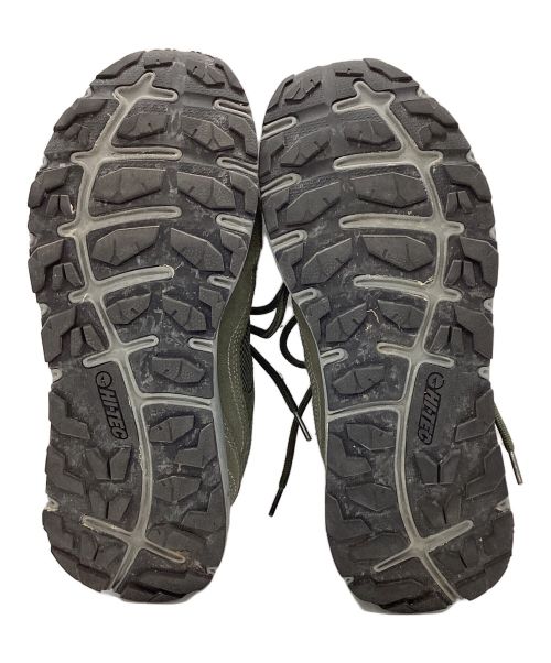 FreshService（フレッシュサービス）FreshService (フレッシュサービス) HI-TEC (ハイテック) EASTEND　スニーカー オリーブ×グレー サイズ:27の古着・服飾アイテム