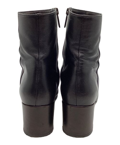 FABIO RUSCONI（ファビオルスコーニ）FABIO RUSCONI (ファビオルスコーニ) ブーツ ブラック サイズ:38の古着・服飾アイテム