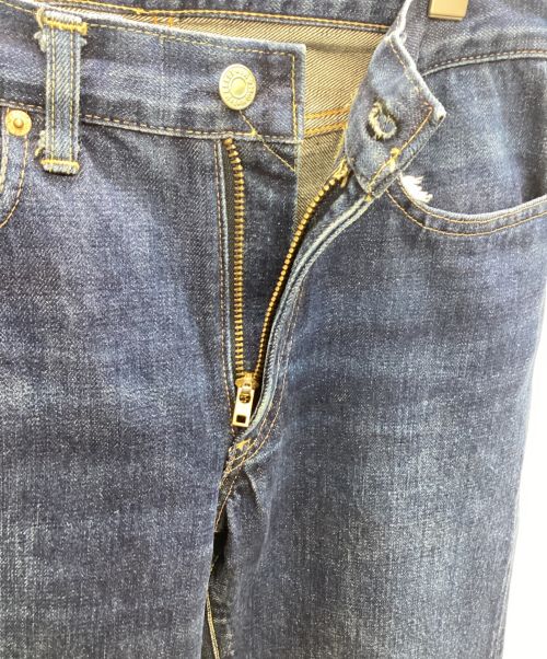 BLUE BLUE（ブルーブルー）BLUE BLUE (ブルーブルー) デニムパンツ インディゴ サイズ:SIZE71cmの古着・服飾アイテム