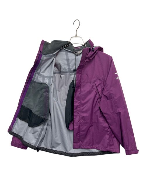 MIZUNO（ミズノ）MIZUNO (ミズノ) ベルグテックEXストームセイバーVI レインスーツ パープル サイズ:Mの古着・服飾アイテム