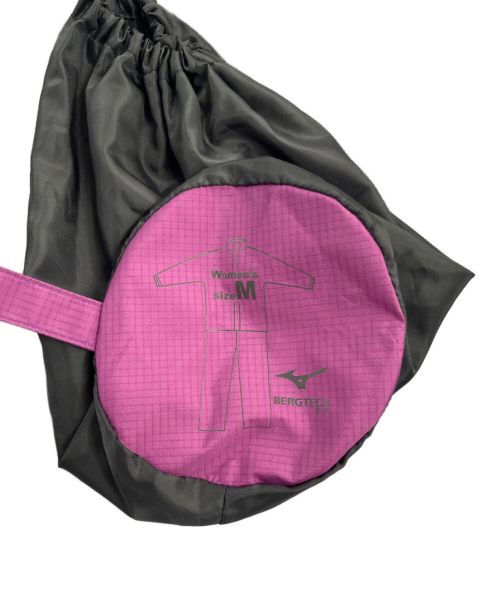 MIZUNO（ミズノ）MIZUNO (ミズノ) ベルグテックEXストームセイバーVI レインスーツ パープル サイズ:Mの古着・服飾アイテム