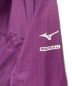 中古・古着 MIZUNO (ミズノ) ベルグテックEXストームセイバーVI レインスーツ パープル サイズ:M：5000円
