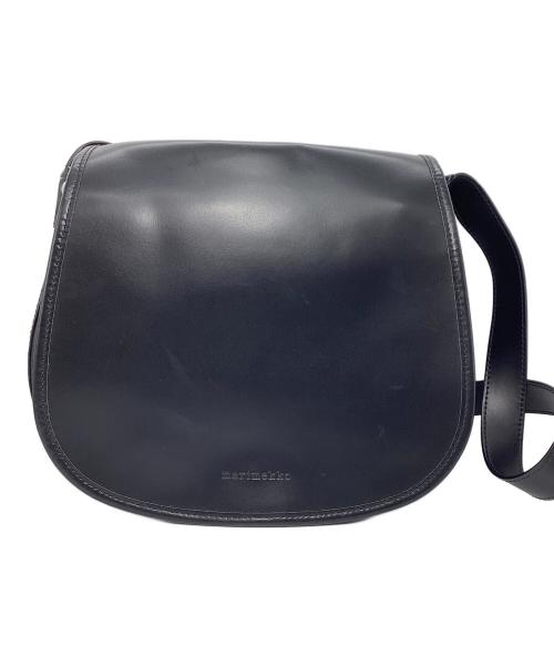 marimekko（マリメッコ）marimekko (マリメッコ) SALLI LEA　ショルダーバッグ ブラックの古着・服飾アイテム