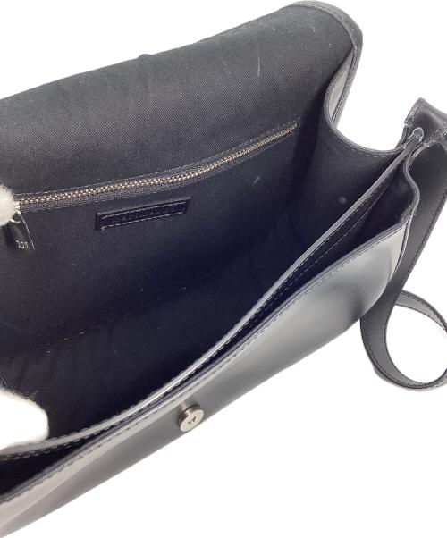 marimekko（マリメッコ）marimekko (マリメッコ) SALLI LEA　ショルダーバッグ ブラックの古着・服飾アイテム