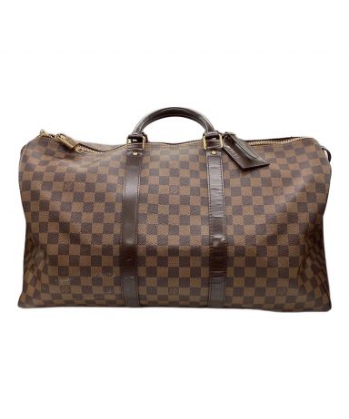 中古・古着通販】LOUIS VUITTON (ルイ ヴィトン) キーポル50 ブラウン
