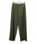 PLEATS PLEASE（プリーツプリーズ）の古着「プリーツパンツ」｜オリーブ