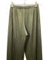 中古・古着 PLEATS PLEASE (プリーツプリーズ) プリーツパンツ オリーブ サイズ:2：15000円