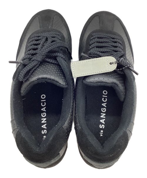 Sangacio（サンガッチョ）SANGACIO (サンガッチョ) スニーカー ブラック サイズ:25.5の古着・服飾アイテム