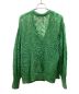 mame kurogouchi (マメクロゴウチ) ラメニットカーデ グリーン サイズ:1：18000円