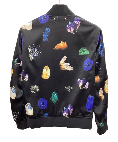 PAUL SMITH（ポールスミス）Paul Smith (ポールスミス) 総柄ブルゾン ブラック サイズ:1の古着・服飾アイテム