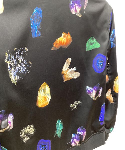 PAUL SMITH（ポールスミス）Paul Smith (ポールスミス) 総柄ブルゾン ブラック サイズ:1の古着・服飾アイテム