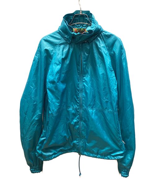 JOYRICH（ジョイリッチ）JOYRICH (ジョイリッチ) ナイロンジップジャケット スカイブルー サイズ:Sの古着・服飾アイテム