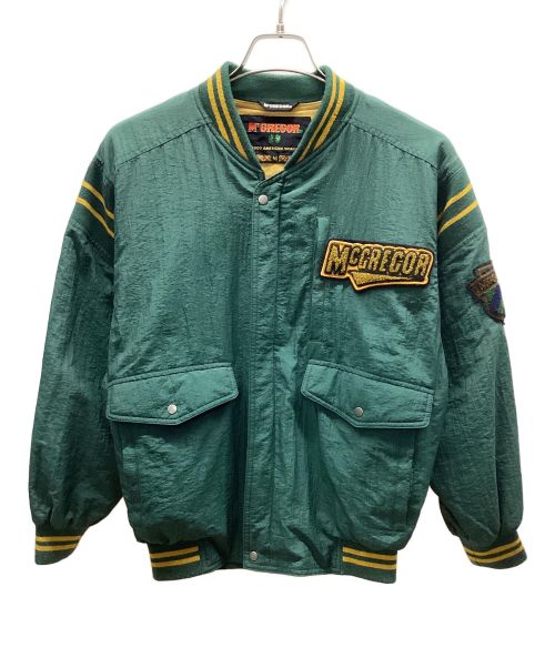 McGREGOR（マックレガー）McGREGOR (マクレガー) スタジャン グリーン サイズ:Mの古着・服飾アイテム