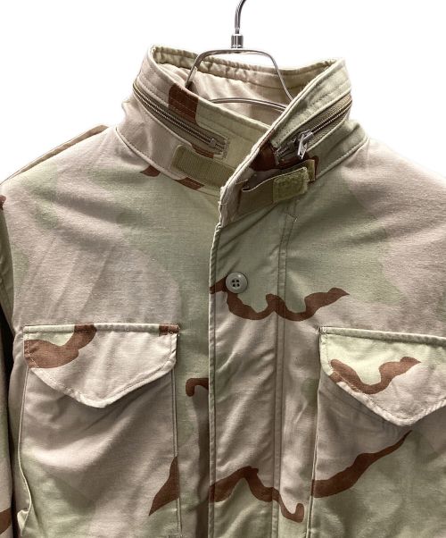 US ARMY（ユーエスアーミー）US ARMY (ユーエスアーミー) M65ジャケット ベージュ サイズ:Sの古着・服飾アイテム