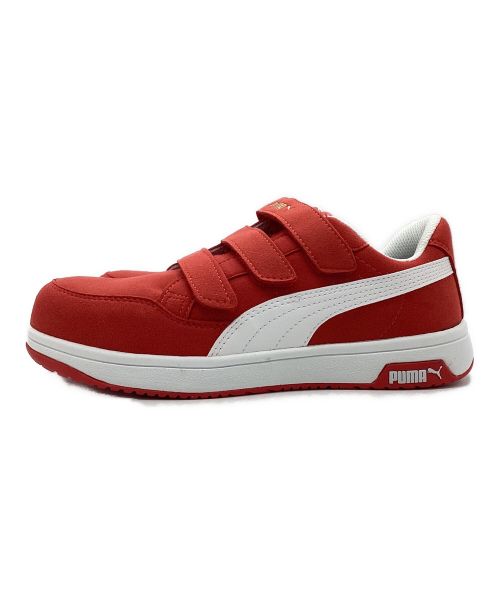 PUMA（プーマ）PUMA (プーマ) 安全靴 レッド サイズ:25 未使用品の古着・服飾アイテム