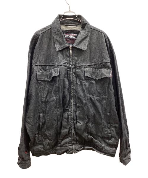 FUBU（フブ）FUBU (フブ) デニムジャケット ブラック サイズ:XXXLの古着・服飾アイテム