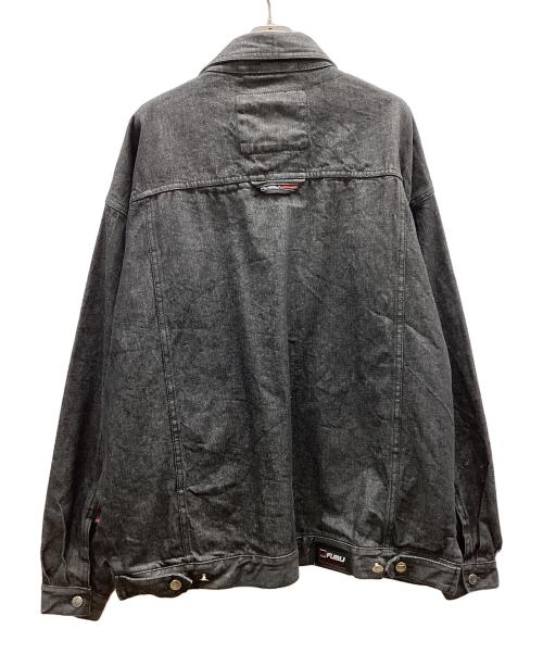 FUBU（フブ）FUBU (フブ) デニムジャケット ブラック サイズ:XXXLの古着・服飾アイテム