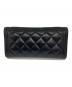 CHANEL (シャネル) ボーイシャネル　長財布 ブラック：40000円