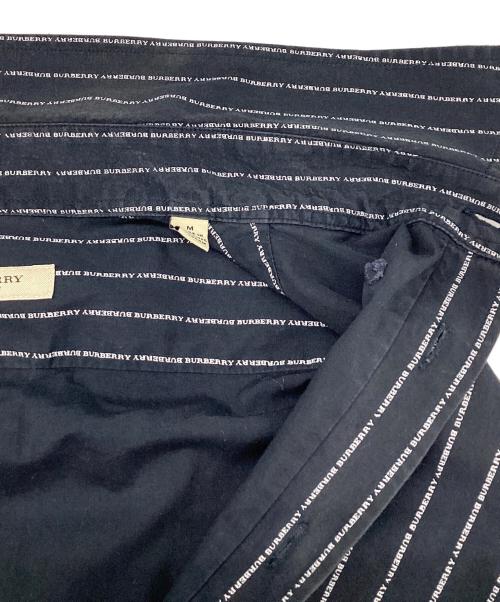 BURBERRY LONDON（バーバリーロンドン）BURBERRY LONDON (バーバリーロンドン) ストライプシャツ ネイビー サイズ:Mの古着・服飾アイテム