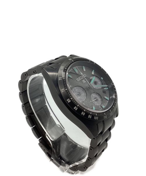 SEIKO（セイコー）SEIKO (セイコー) SPEEDTIMER ソーラークロノグラフ The Black Seriesの古着・服飾アイテム