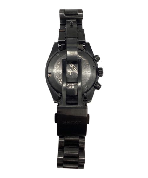 SEIKO（セイコー）SEIKO (セイコー) SPEEDTIMER ソーラークロノグラフ The Black Seriesの古着・服飾アイテム