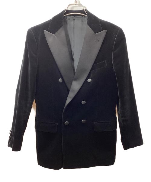 White Label（ホワイトレーベル）White Label (ホワイトレーベル) ベロアジャケット ブラック サイズ:46の古着・服飾アイテム