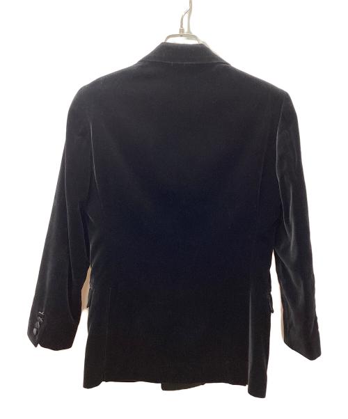 White Label（ホワイトレーベル）White Label (ホワイトレーベル) ベロアジャケット ブラック サイズ:46の古着・服飾アイテム