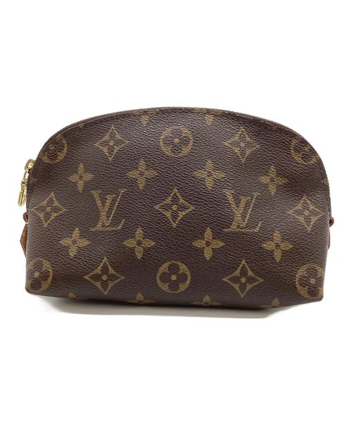LOUIS VUITTON（ルイ ヴィトン）LOUIS VUITTON (ルイ ヴィトン) Louis Vuitton　ポシェット･コスメティック PM ブラウンの古着・服飾アイテム