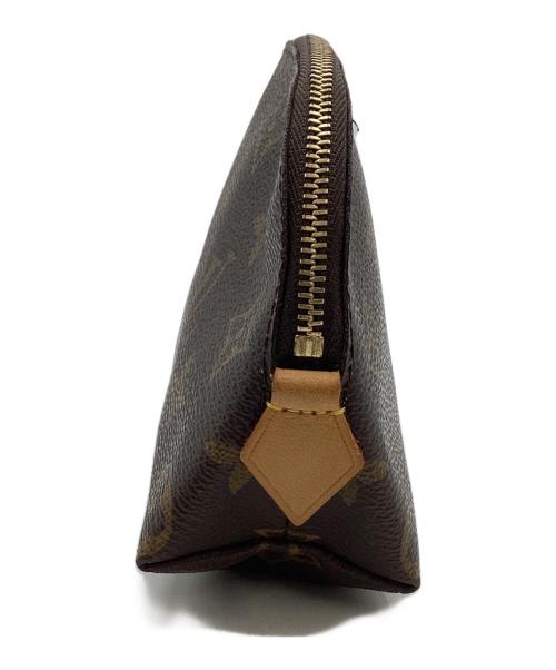 LOUIS VUITTON（ルイ ヴィトン）LOUIS VUITTON (ルイ ヴィトン) Louis Vuitton　ポシェット･コスメティック PM ブラウンの古着・服飾アイテム