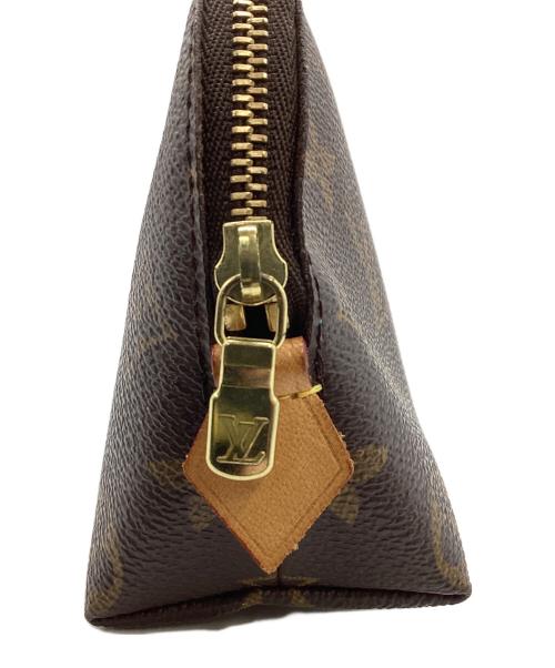 LOUIS VUITTON（ルイ ヴィトン）LOUIS VUITTON (ルイ ヴィトン) Louis Vuitton　ポシェット･コスメティック PM ブラウンの古着・服飾アイテム