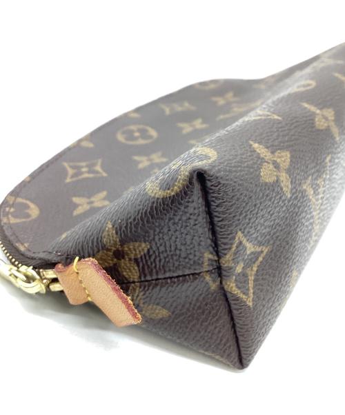 LOUIS VUITTON（ルイ ヴィトン）LOUIS VUITTON (ルイ ヴィトン) Louis Vuitton　ポシェット･コスメティック PM ブラウンの古着・服飾アイテム