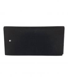 MONTBLANC（モンブラン）の古着「二つ折り札入れ」｜ブラック