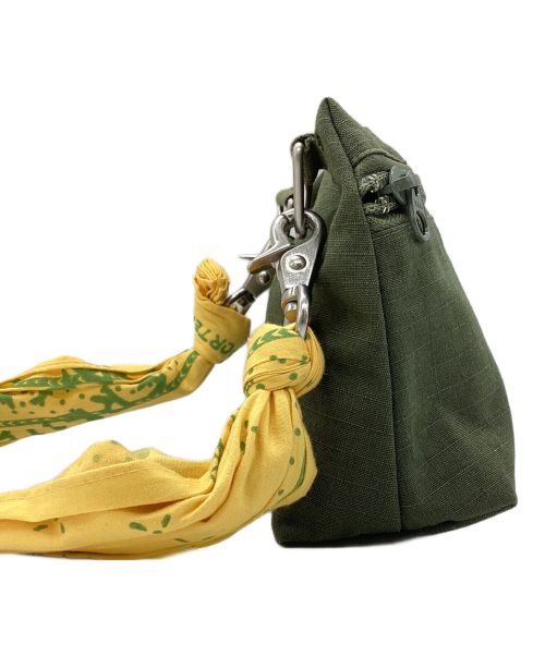 Porter Classic（ポータークラシック）Porter Classic (ポータークラシック) OHARIKO MAFIA　ミリタリーショルダーバッグ S グリーンの古着・服飾アイテム