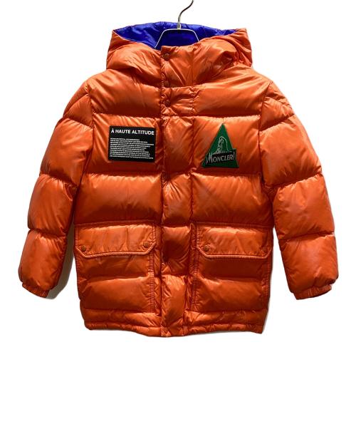 MONCLER（モンクレール）MONCLER (モンクレール) MONCLER  ダウンジャケット オレンジ サイズ:130cmの古着・服飾アイテム