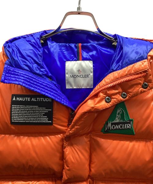 MONCLER（モンクレール）MONCLER (モンクレール) MONCLER  ダウンジャケット オレンジ サイズ:130cmの古着・服飾アイテム