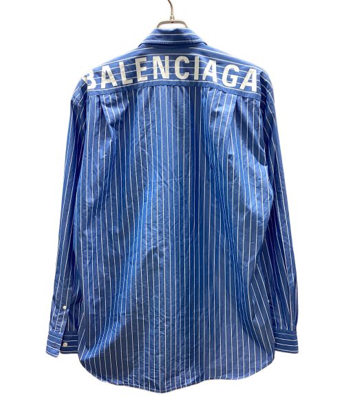 BALENCIAGA（バレンシアガ）BALENCIAGA (バレンシアガ) 長袖シャツ ブルー サイズ:37の古着・服飾アイテム