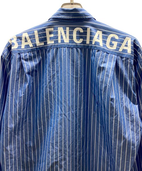 BALENCIAGA（バレンシアガ）BALENCIAGA (バレンシアガ) 長袖シャツ ブルー サイズ:37の古着・服飾アイテム